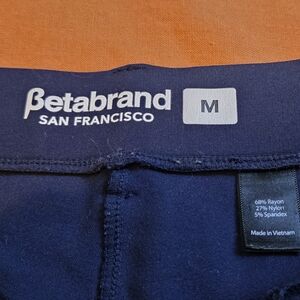 Betabrand Blue Jeans with Solid Fabric